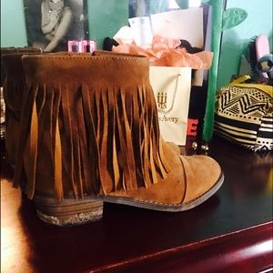 Fringe Booties