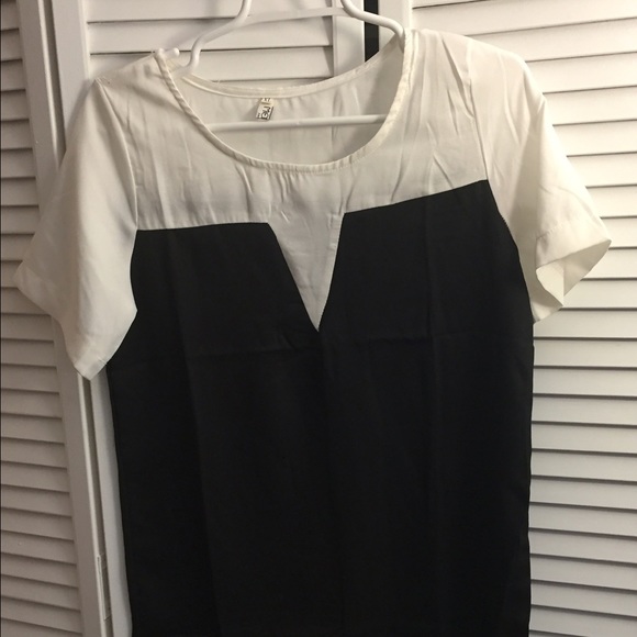 Black & white top