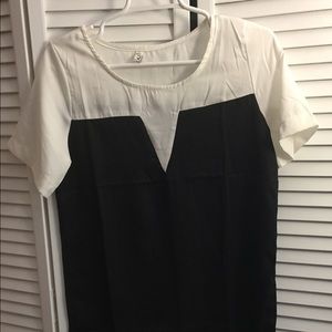 Black & white top