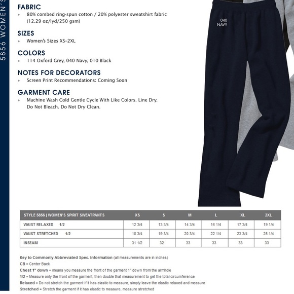 NWT Charles River Sweatpants Navy