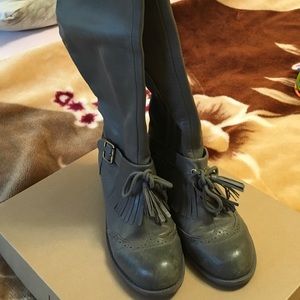 Gorgeous leather boots from Anthropologie