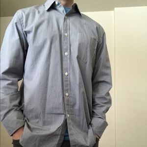 J Crew Navy Blue Gingham