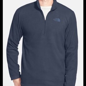 Men's North Face Navy Quarter Zip