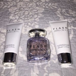 SOLD! Jimmy Choo FLASH perfume set