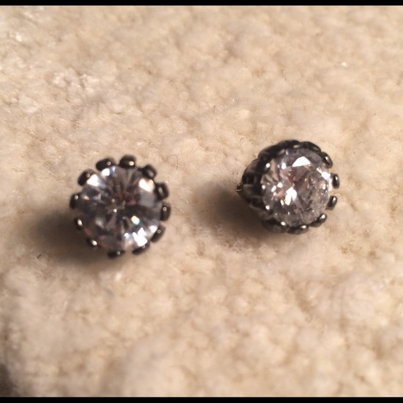 Super sparkly BIG vintage studs