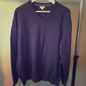 Classic Navy Blue Sweater