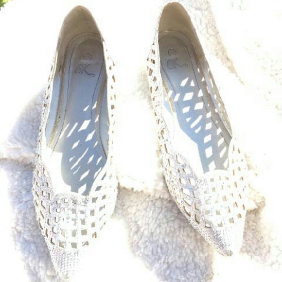 Bedazzled flats