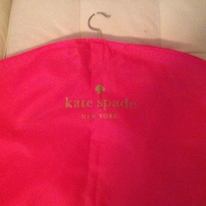 New Kate Spade dust cover, bright pink.