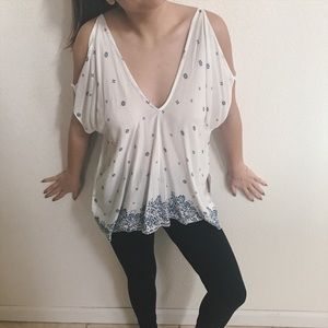 Contemporary V-Neck Top ON HOLD