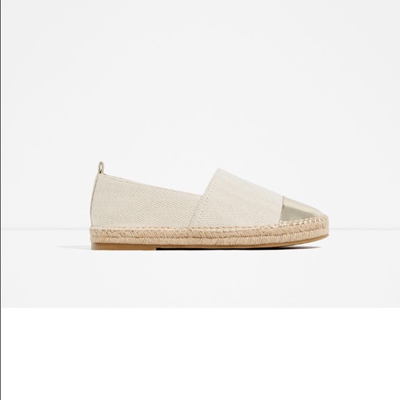 Zara Espadrilles off white