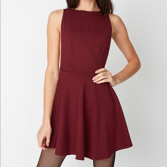 Final Sale - American Apparel Ponte Skater Dress