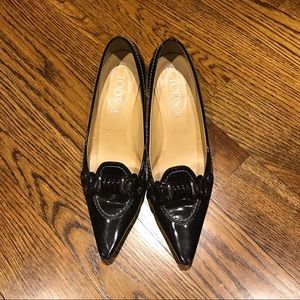 🚫SOLD🚫TOD'S BLACK PUMPS