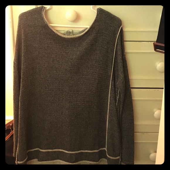 Gray Max Studio Sweater