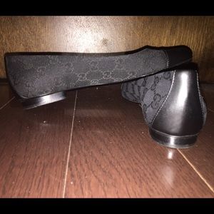 Gucci Guccissima Fabric Cap Toe Flats