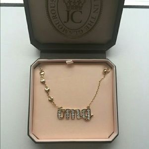 New Juicy Couture OMG Necklace