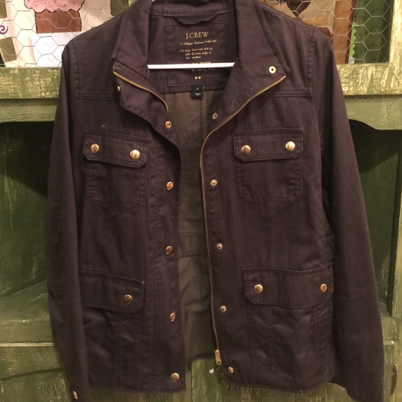 J. Crew Downtown Field Jacket - Green
