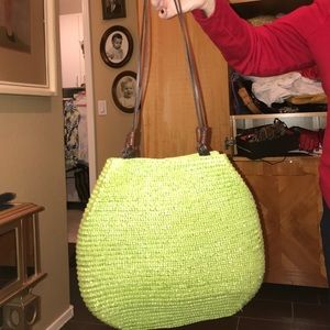 Etiennne Aigner green purse