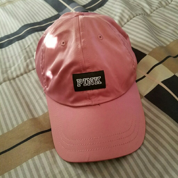 Pink VS Satin baseball hat