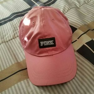 Pink VS Satin baseball hat