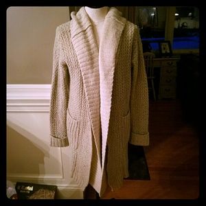 💲SALE💲Anthropologie long hooded sweater cargigan