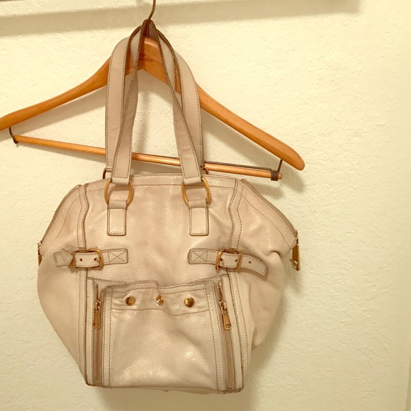 Yves SaintLaurant downtown leather purse