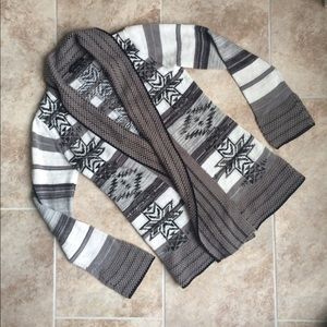 BCBG Aztec cardi