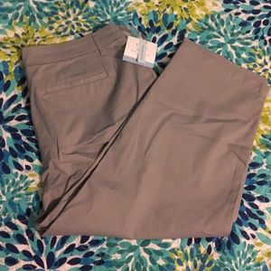 NWT Sleet gray Capri pants. Super slimming!