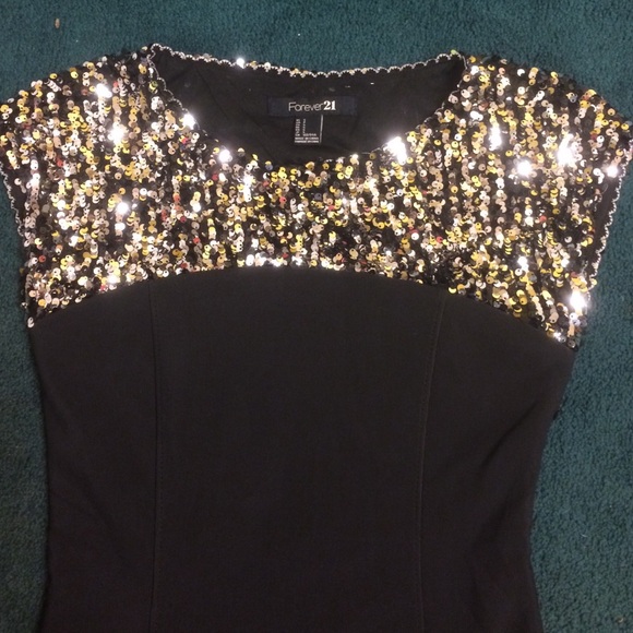 Elegant Sparkly Forever 21 Dress