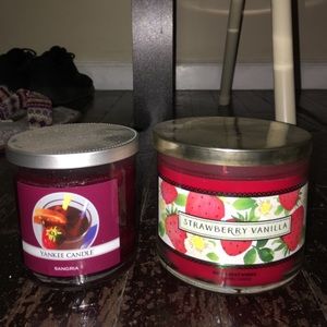 BBW& Yankee Candle candle