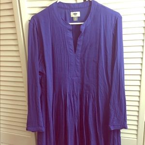 Long sleeve tunic dress