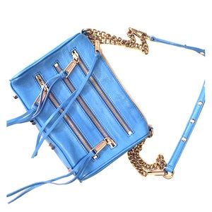 Rebecca Minkoff Light Blue M.A.C Crossbody Bag