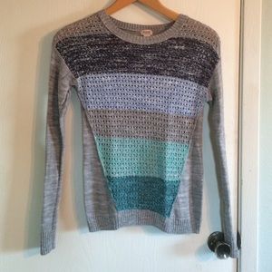 Mossimo multi colored sweater