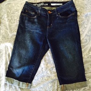 DKNY Denim Capris - Size 6