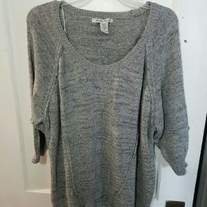 Silver glitter sweater