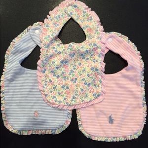 NWOT Ralph Lauren Bibs