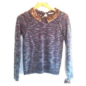 Embellished sweater by Hinge