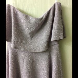 Strapless sparkle dress worn once