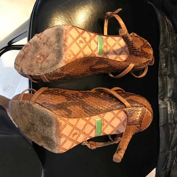 Lamb Python Heels - image 4