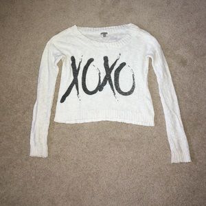 White Charlotte Russe sweater