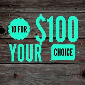 10 items in my closet for $100