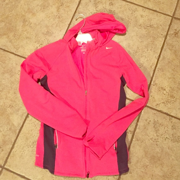 Nike dri-fit zip up jacket