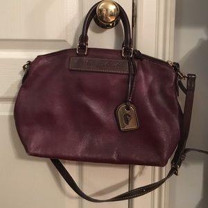 Dark red Dooney & Bourke purse