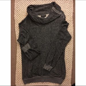 Slouchy cowl/turtleneck sweater