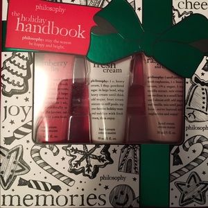 Philosophy holiday handbook hand cream gift set