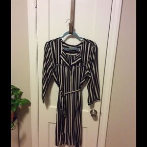 Striped Shirt dress