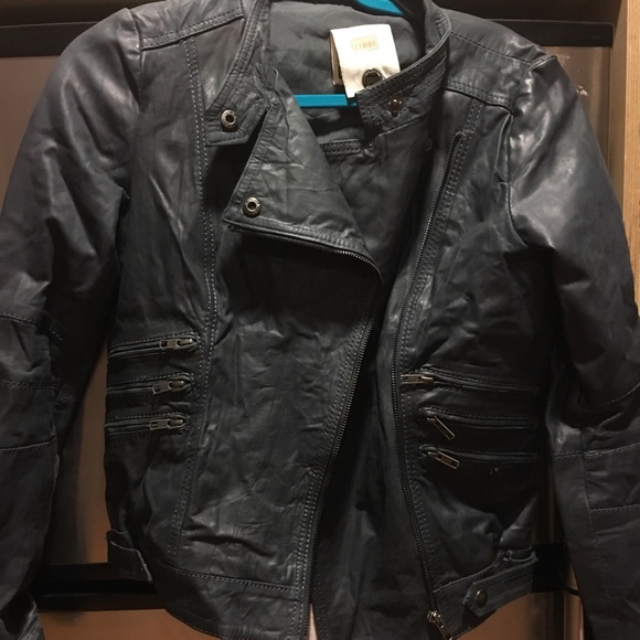 Leather Biker Jacket ⚡️ Brand New