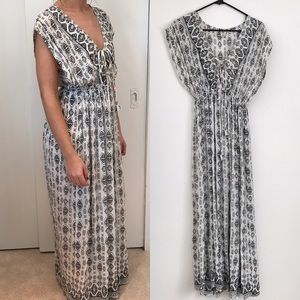 🌼Black and White Dress