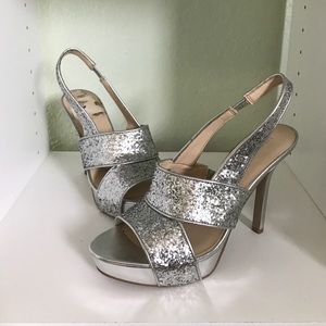 Nine West sparkly heels