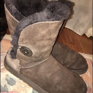 Authentic Bailey Button Chocolate Uggs