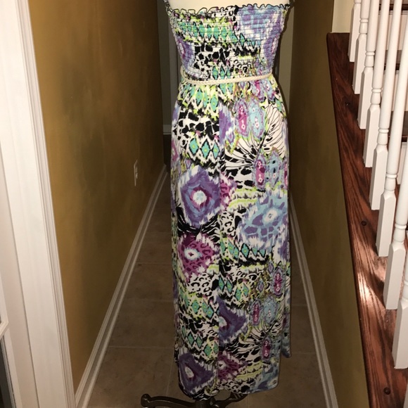 No Boundaries | Dresses | No Boundaries Strapless Maxi Sz Xl | Poshmark